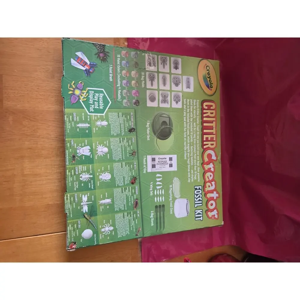New Crayola Critter Creator Fossil Kit